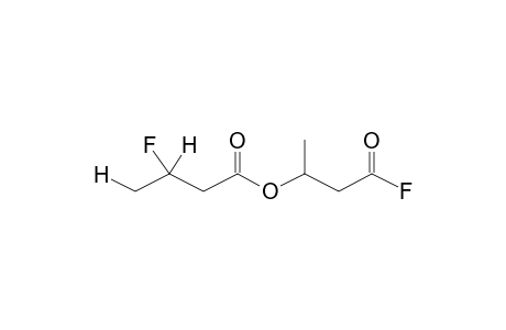 2-(3-FLUOROBUTANOYLOXY)BUTANOYLFLUORIDE