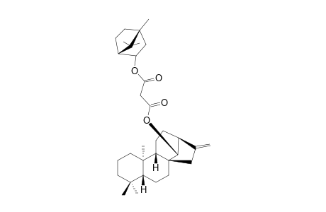 (14R)-ENT-KAUR-16-EN-14-YL EPI-BORNYL MALONATE