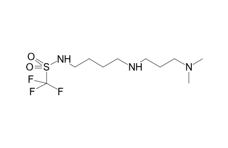 N-[4-(3-Dimethylamino-propylamino)-butyl]-trifluoro-methanesulfonamide