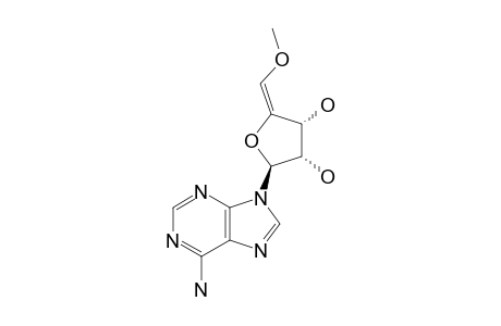 9-[5-(E)-O-METHYL)-BETA-D-ERYTHRO-PENT-4-ENOFURANOSYL]-ADENINE