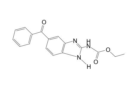 5-BENZOYL-2-BENZIMIDAZOLECARBAMIC ACID, ETHYL ESTER