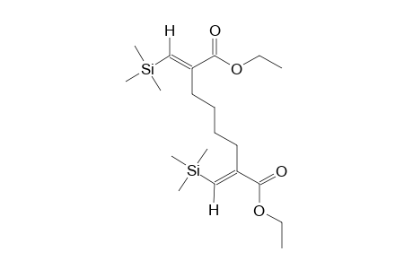 DIETHYL-(1E,7E)-1,8-BIS-(TRIMETHYLSILYL)-OCTA-1,7-DIEN-2,7-DICARBOXYLATE