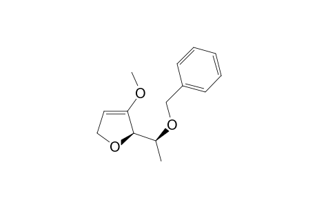 (R)-2-[(S)-1-(BENZYLOXY)-ETHYL]-3-METHOXY-2,5-DIHYDROFURAN