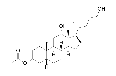 3.alpha.-(Acetoxy)-12.alpha.,24-dihydroxy-5.beta.-cholane