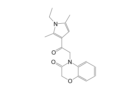 2H-1,4-benzoxazin-3(4H)-one, 4-[2-(1-ethyl-2,5-dimethyl-1H-pyrrol-3-yl)-2-oxoethyl]-