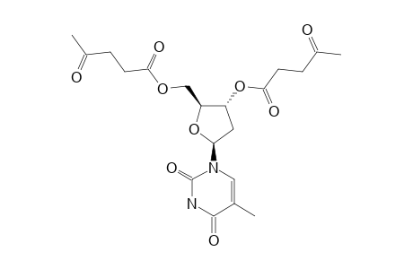 3',5'-DI-O-LEVULINYL-BETA-L-THYMIDINE