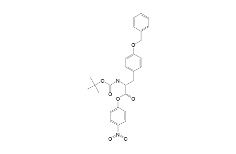 TERT.-BUTYLOXYCARBONYL-O-BENZYLTYROSINE-PARA-NITROPHENYLESTER