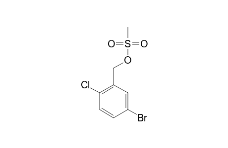 5-BROMO-2-CHLOROBENZYL-METHANESULFONATE