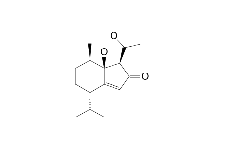 (+)-(1-S,2-R,6-S,9-R)-1-HYDROXY-2-(1-HYDROXYETHYL)-6-ISOPROPYL-9-METHYLBICYCLO-[4.3.0]-NON-4-EN-3-ONE