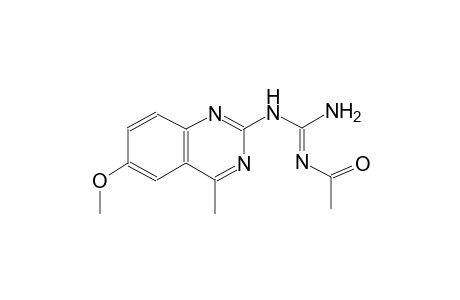 guanidine, N-(6-methoxy-4-methyl-2-quinazolinyl)-N''-[(E)-1-oxoethyl]-