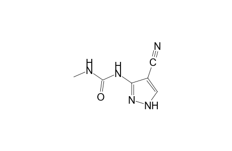 1-(4-cyanopyrazol-3-yl)-3-methylurea