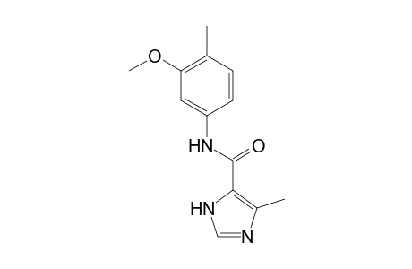 1H-Imidazole-4-carboxamide, N-(3-methoxy-4-methylphenyl)-5-methyl-