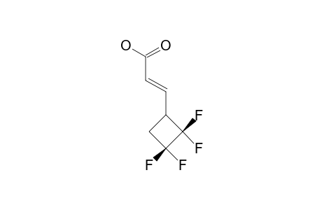 3-(2,2,3,3-TETRAFLUOROCYCLOBUTYL)-ACRYLIC-ACID;TRANS-ISOMER98