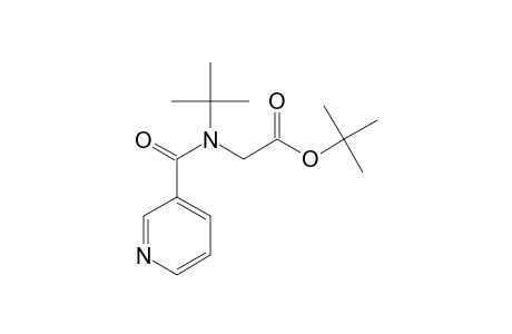 [TERT.-BUTYL-(PYRIDINE-3-CARBONYL)-AMINO]-ACETIC-ACID-TERT.-BUTYLESTER