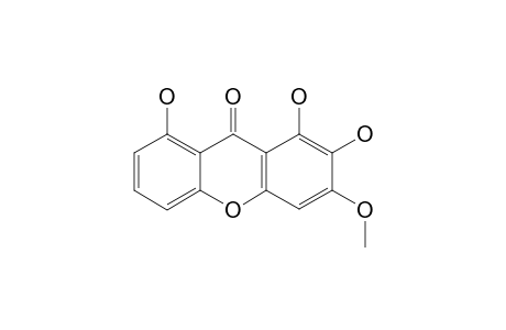 1,2,8-Trihydroxy-3-methoxy-xanthone