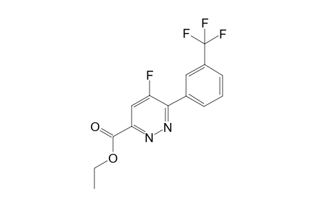 Ethyl 5-fluoro-6-(3-(trifluoromethyl)phenyl)pyridazine-3-carboxylate