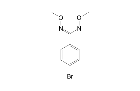 PARA-BROMO-O,O'-DIMETHYL-N,N'-DIHYDROXY-BENZAMIDINE