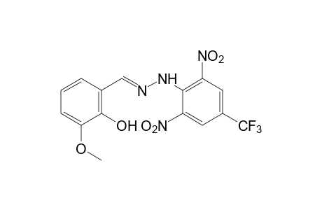 2-HYDROXY-m-ANISALDEHYDE, (2,6-DINITRO-alpha,alpha,alpha-TRIFLUORO-p-TOLYL)HYDRAZONE