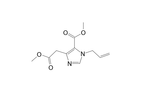 Methyl 3-Allyl-5-methoxycarbonylmethyl-3H-imidazole-4-carboxylate