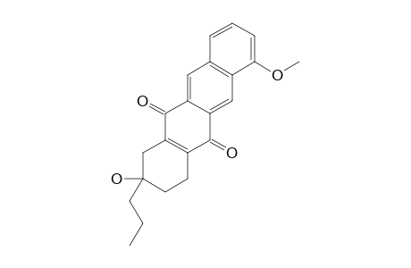 7,8,9,10-TETRAHYDRO-9-HYDROXY-1-METHOXY-9-PROPYLTETRACENE-6,11-DIONE