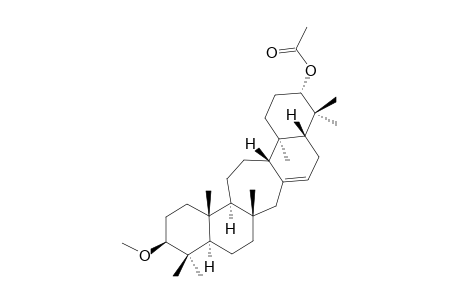 3-BETA-METHOXY-21-ALPHA-ACETOXYSERRAT-14-ENE