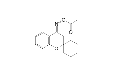 spiro[chroman-2,1'-cyclohexan]-4-one, O-acetyloxime