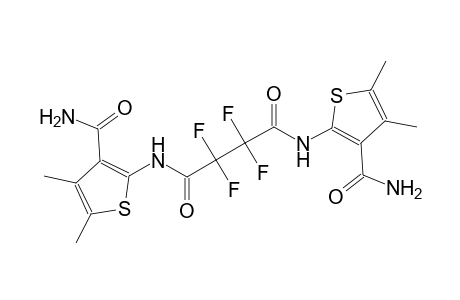 N~1~,N~4~-bis[3-(aminocarbonyl)-4,5-dimethyl-2-thienyl]-2,2,3,3-tetrafluorosuccinamide