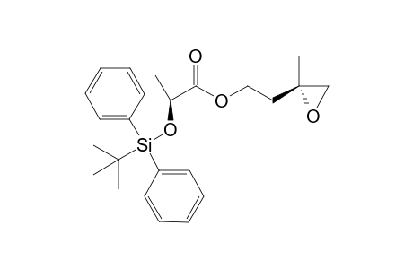 (2S)-2-(tert-Butyldiphenylsilyloxy)propionic acid 2-[2(S)-(2-methyloxiranyl)ethyl] ester