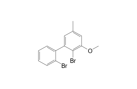 2-Bromanyl-1-(2-bromophenyl)-3-methoxy-5-methyl-benzene