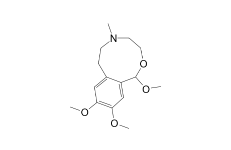 1,9,10-TRIMETHOXY-5-METHYL-1,3,4,5,6,7-HEXAHYDRO-2,5-BENZOXAZONINE