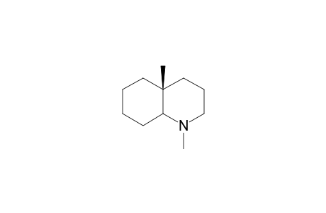 N,10-Dimethyl-cis-decahydro-quinoline