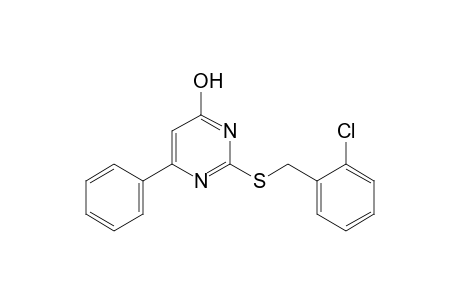 2-[(o-CHLOROBENZOYL)THIO]-6-PHENYL-4-PYRIMIDINOL