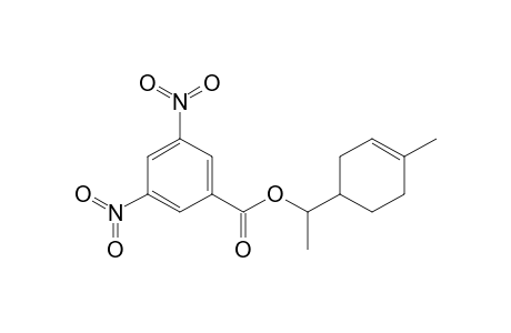 3-Cyclohexene-1-methanol, .alpha.,4-dimethyl-, 3,5-dinitrobenzoate, [R-(R*,R*)]-