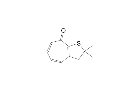 2,2-DIMETHYL-2,3-DIHYDRO-(8H)-CYCLOHEPTA-[B]-THIOPHEN-8-ONE