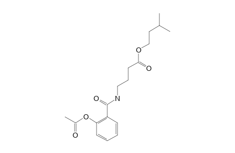 4-(2-ACETOXYBENZOYLAMINO)-BUTYRIC-ACID-ISO-AMYLESTER