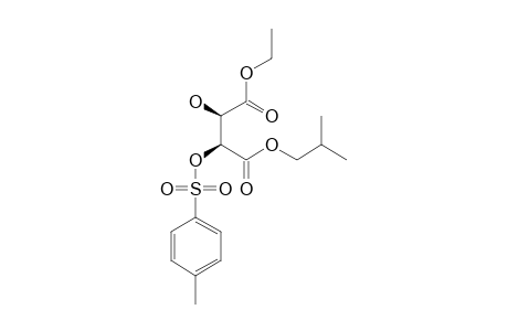 ETHYL-2-METHYLPROPYL-(2S,3S)-2-HYDROXY-3-(4-METHYLPHENYLSULFONYLOXY)-BUTANE-1,4-DIOATE