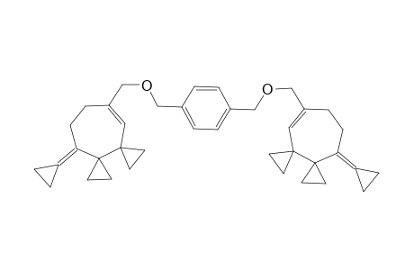 1,4-Bis(11-cyclopropylidenedispiro[2.0.2.5]undec-7-en-8-ylmethoxymethyl)benzene