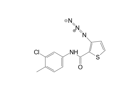 3-azido-3'-chloro-2-thiophenecarboxy-p-toluidine