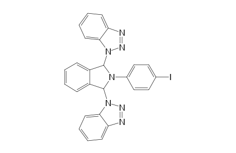 1,3-BIS-(1,2,3-1H-BENZOTRIAZOL-1-YL)-2-(PARA-IODOPHENYL)-ISOINDOLINE