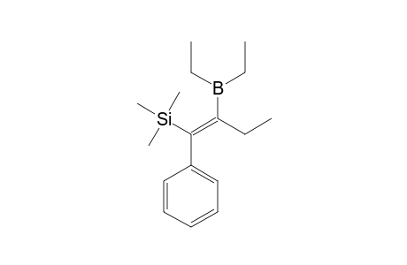 [(E)-2-diethylboranyl-1-phenylbut-1-enyl]-trimethylsilane