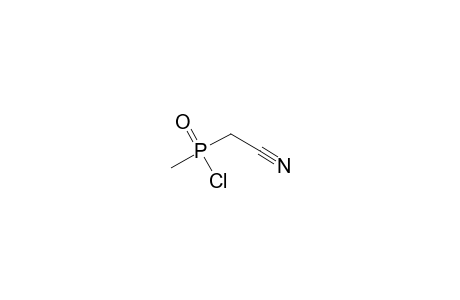 METHYL-CYANOMETHYL-PHOSPHINIC-ACID-CHLORIDE