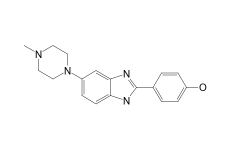 4-[5'-(4''-METHYL-PIPERAZIN-1''-YL)-1H-BENZIMIDAZOL-2'-YL]-PHENOL