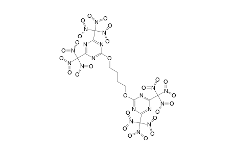 2,2'-(TETRAMETHYLENEDIOXY)-BIS-[4,6-BIS-(TRINITROMETHYL)]-1,3,5-TRIAZINE