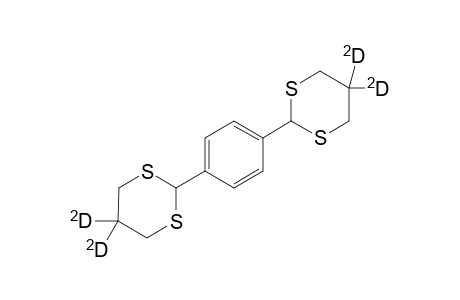 Bis benzen-1',4'-(1,3-dithiane-5,5-D2)