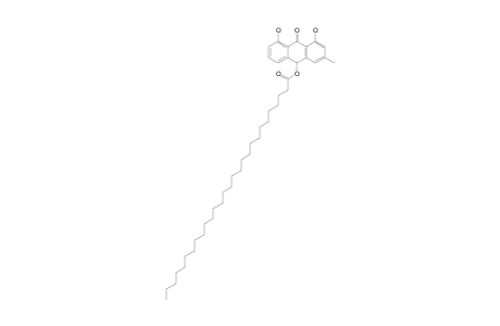 REVANDCHINONE-2;1,8-DIHYDROXY-3-METHYL-9(10H)-ANTHRACENONE-10-OXYOCTACOSANOATE