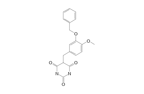 5-(3'-BENZYLOXY-4'-METHOXY)-BENZYLBARBITURIC-ACID