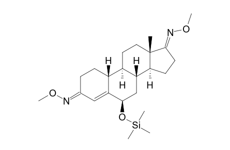 6.BETA.-[(TRIMETHYLSILYL)OXY]-ESTR-4-ENE-3,17-DIONE(3,17-DI-O-METHYLOXIME)