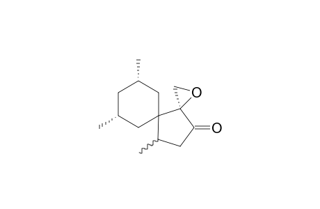 (3S,6R,8S) 6,8,10-Trimethyl-1-oxa-dispiro[2.0 5.3]dodecan-12-one