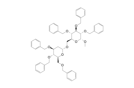 METHYL-2,3,4-TRI-O-BENZYL-6-O-(3,4,6-TRI-O-BENZYL-2-DEOXY-ALPHA-D-ARABINO-HEXAPYRANOSYL)-ALPHA-D-GLUCOPYRANOSIDE