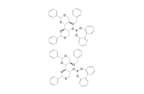 1,3:4,6-DI-O-BENZYLIDENE-2-O-BENZYL-3-O-[2,2'-O,O-(1,1'-BIPHENYL)-DIOXOPHOSPHITE]-D-MANNITOL